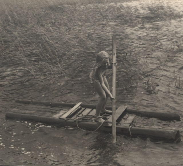 Ylva på egen flotte